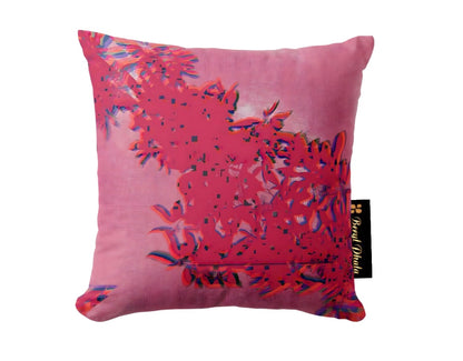 Throw Cushion Viva Magenta Texture 22 Metaverse