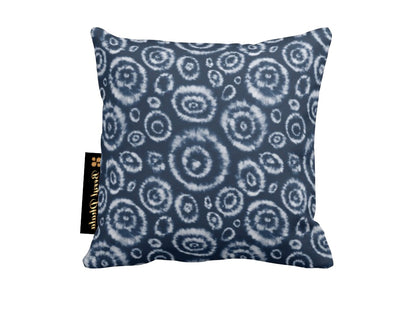 Tie Dye Print Design Throw Cushion 1