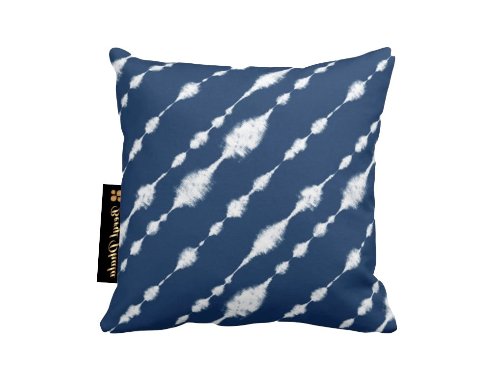 Tie Dye Print Design Throw Cushion 8