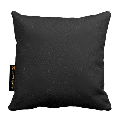 Monochrome Cushion - Small Circles