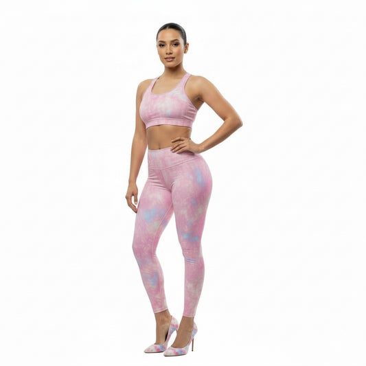 Leggings Viva Magenta Texture 18 Metaverse