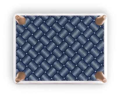 Footstool Indigo BPINT002
