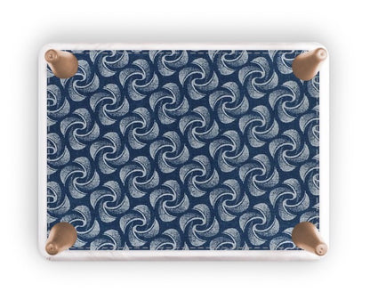 Footstool Indigo BPINT004