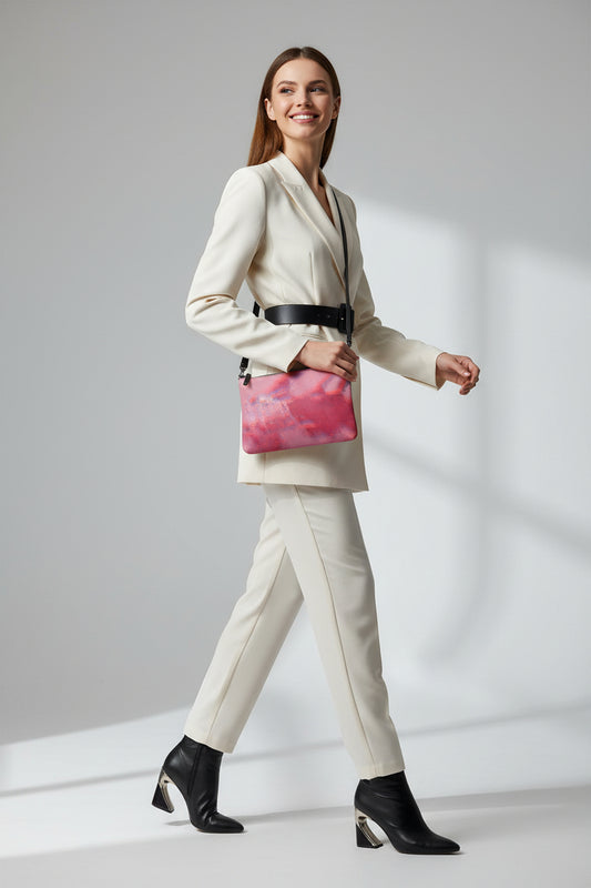 Sling Bag Viva Magenta Pattern 8 Metaverse