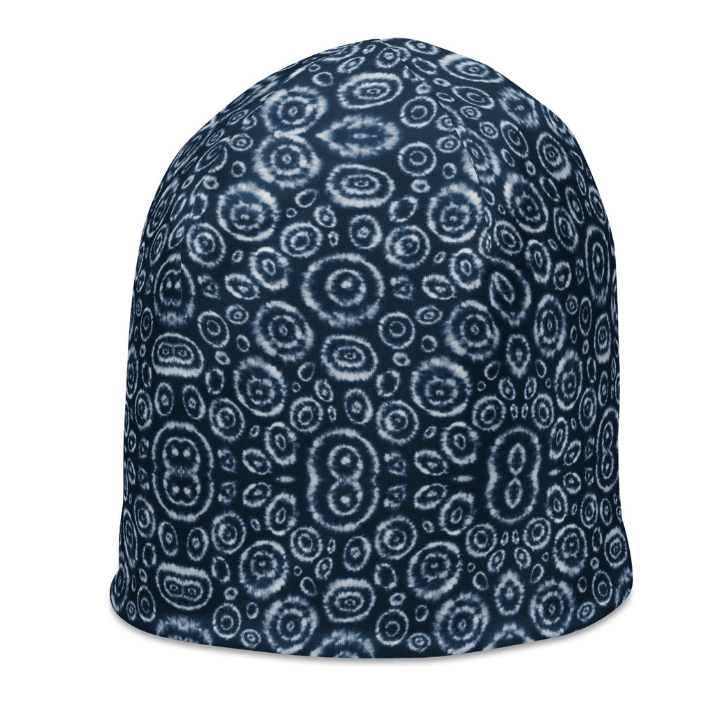Beanie Hat Tie Dye Print Design 4.1