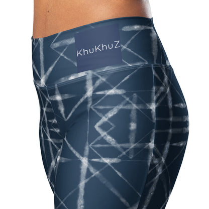 Flare Leggings Tie Dye Print #6