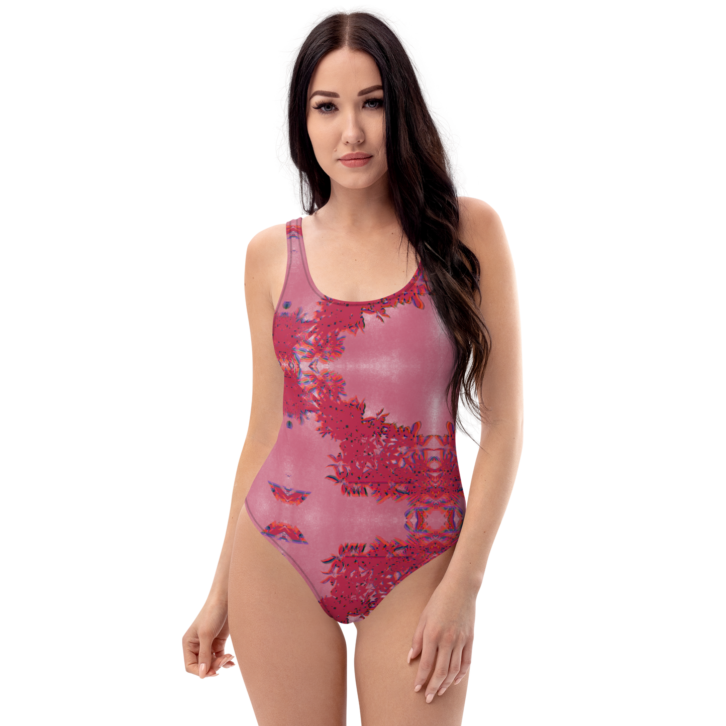 One-Piece Swimsuit VivaMagenta Texture  22 -Metaverse