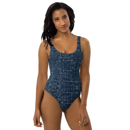 One-Piece Swimsuit Tie Dye 6