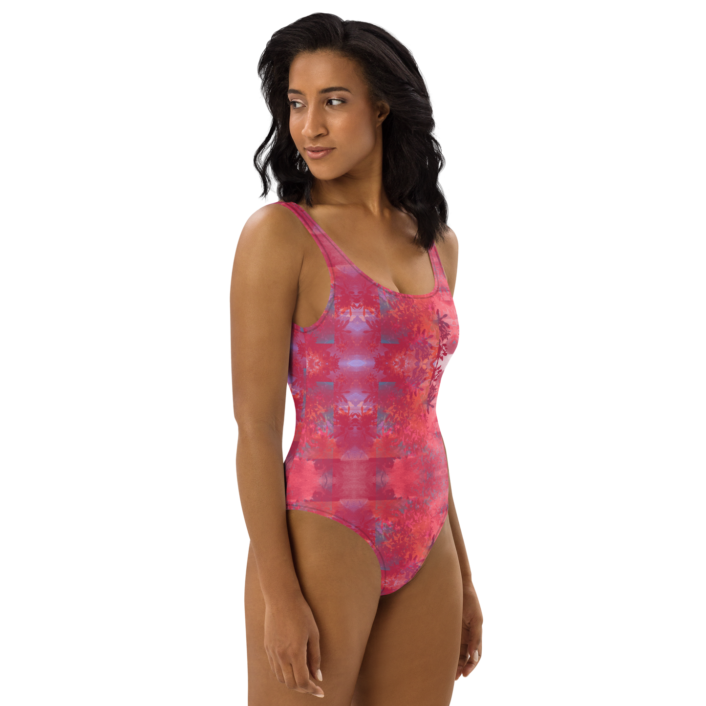 One-Piece Swimsuit VivaMagenta Texture 17 -Metaverse