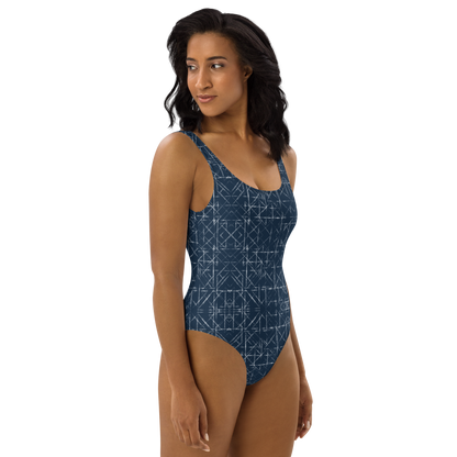 One-Piece Swimsuit Tie Dye 6