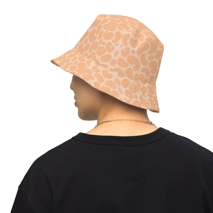 Reversible Bucket Hat Peach Fuzz Print 11 and 1.14