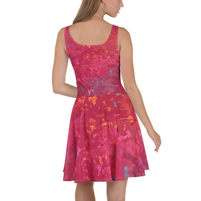 Skater Dress Viva Magenta Pattern 5 Metaverse