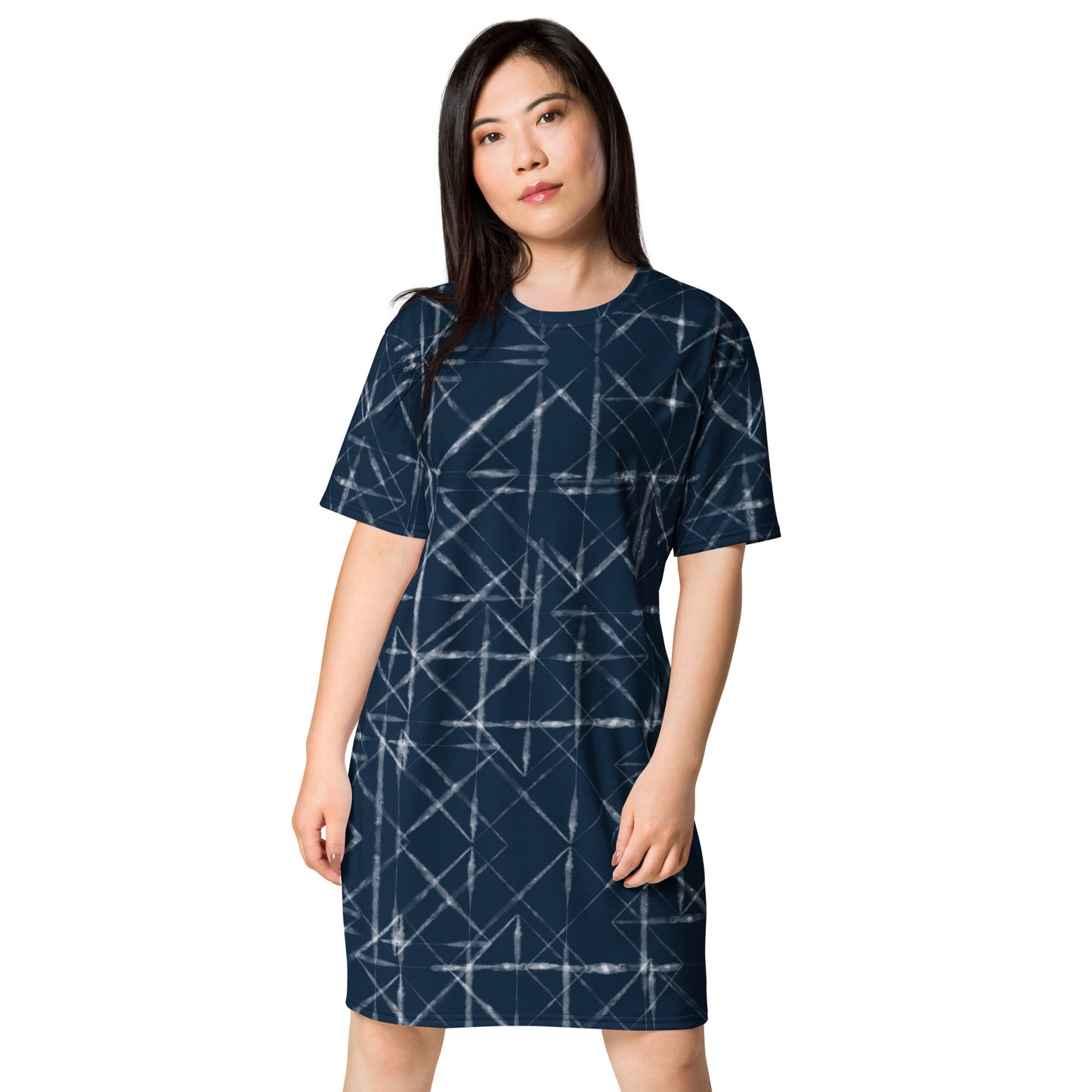 T-shirt Dress Tie Dye Print #6