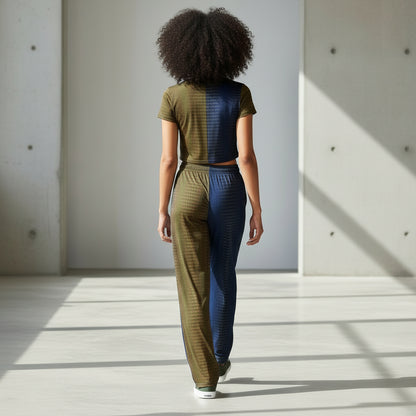 Unisex Wide-leg Pants Energy Healing Print 1.1