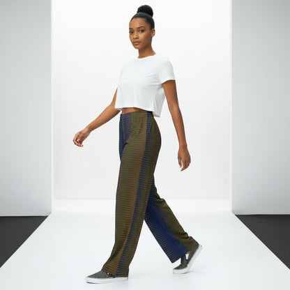Unisex Wide-leg Pants Energy Healing Print 1.1