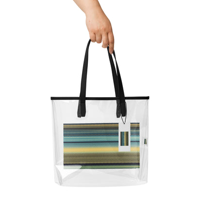 Clear Tote Bag Energy Healing High Five