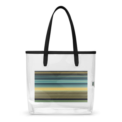 Clear Tote Bag Energy Healing High Five