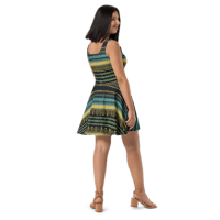 Skater Dress Energy Healing Print 1.2