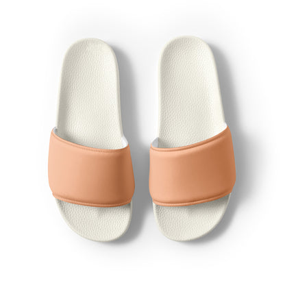 Women's Slides Solid Peach Fuzz