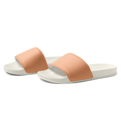 Women's Slides Solid Peach Fuzz