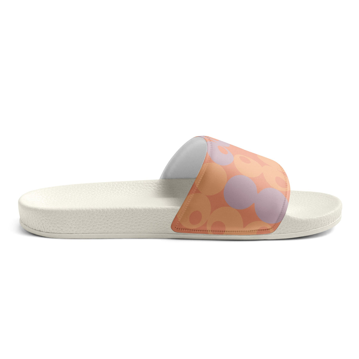 Women's Slides Peach Fuzz Floral Print 11