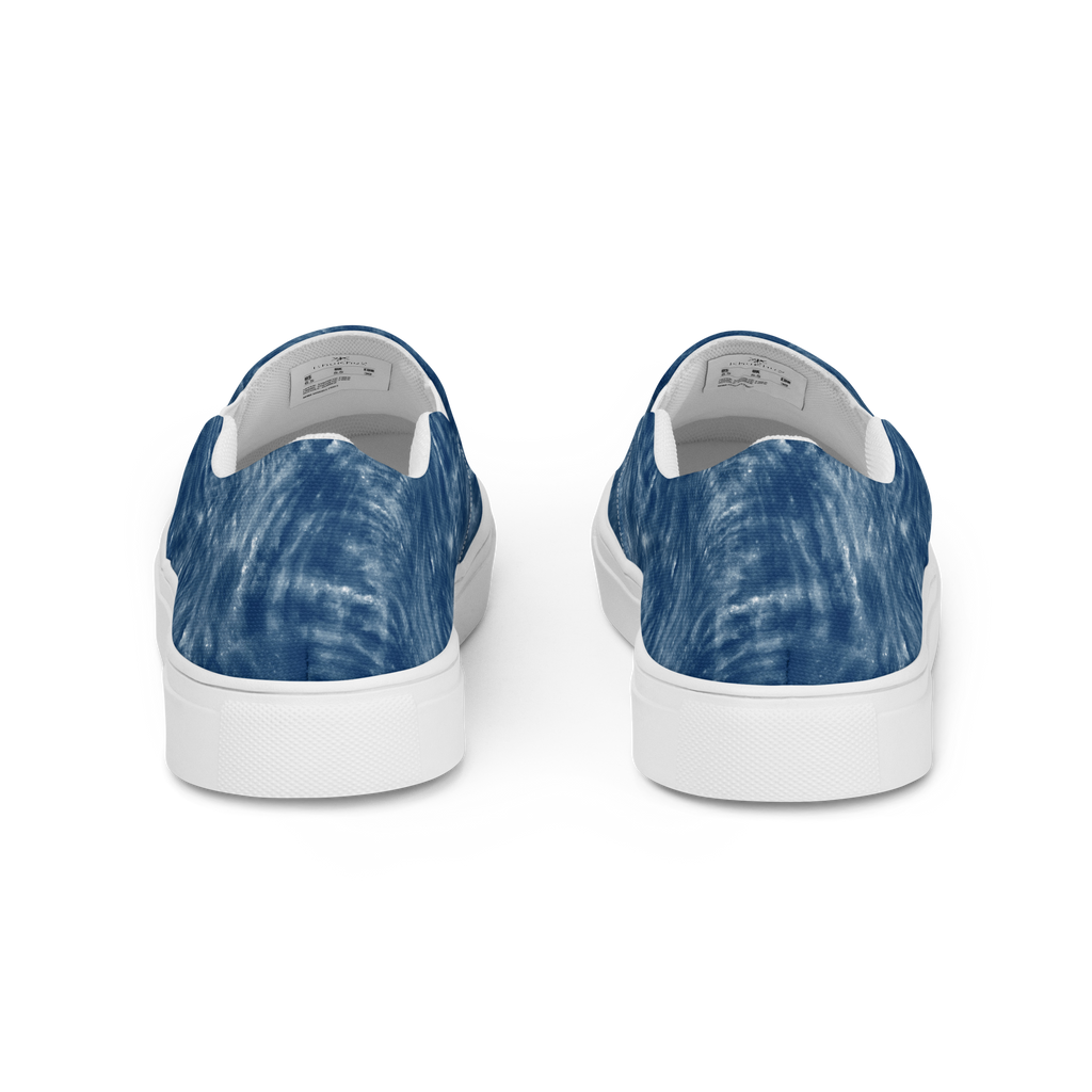 Women’s Slip On Canvas Shoes Tie Dye Pattern 2
