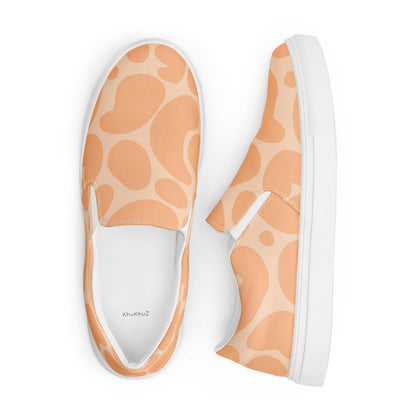 Women’s Slip-On Canvas Peach Fuzz Print #11 Shoes