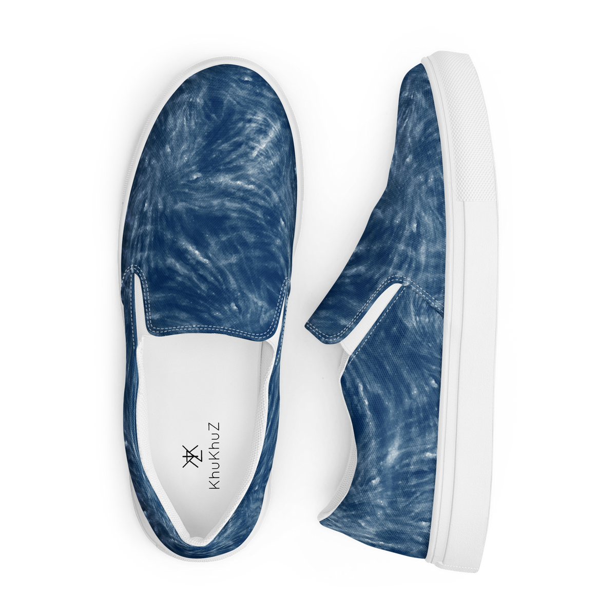 Women’s Slip On Canvas Shoes Tie Dye Pattern 2