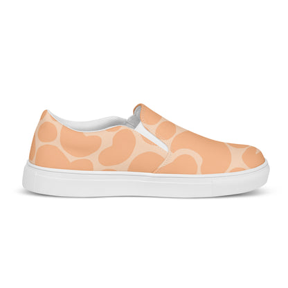 Women’s Slip-On Canvas Peach Fuzz Print #11 Shoes