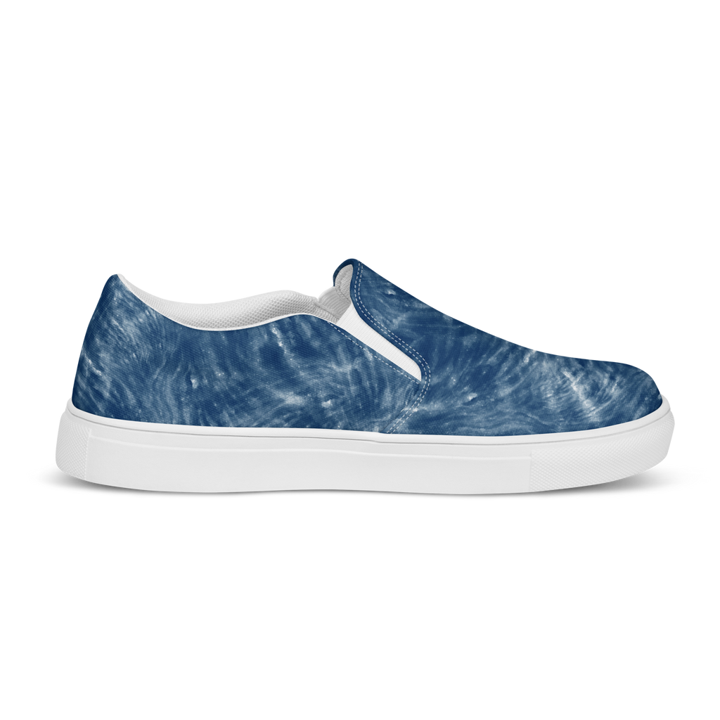 Women’s Slip On Canvas Shoes Tie Dye Pattern 2